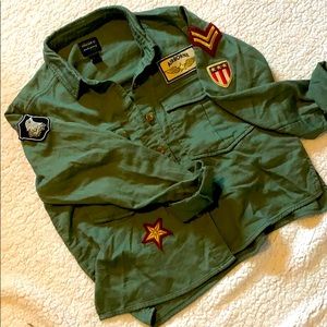 forever 21 contemporary army jacket